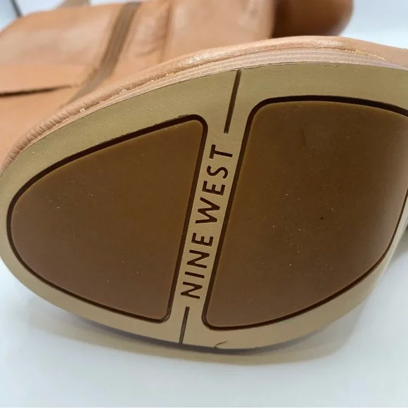 Nine West Brown Leather Ankle Boots - Picture 4 of 7